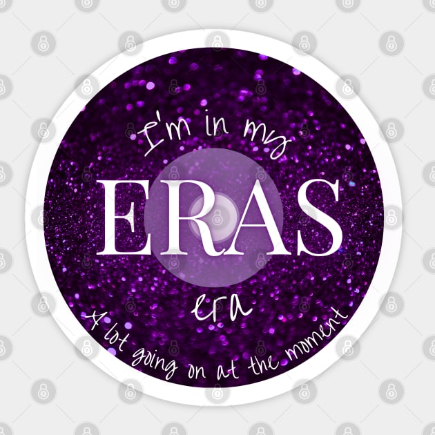 In My Eras Era Swiftie Sticker by Sapphic Swiftie 